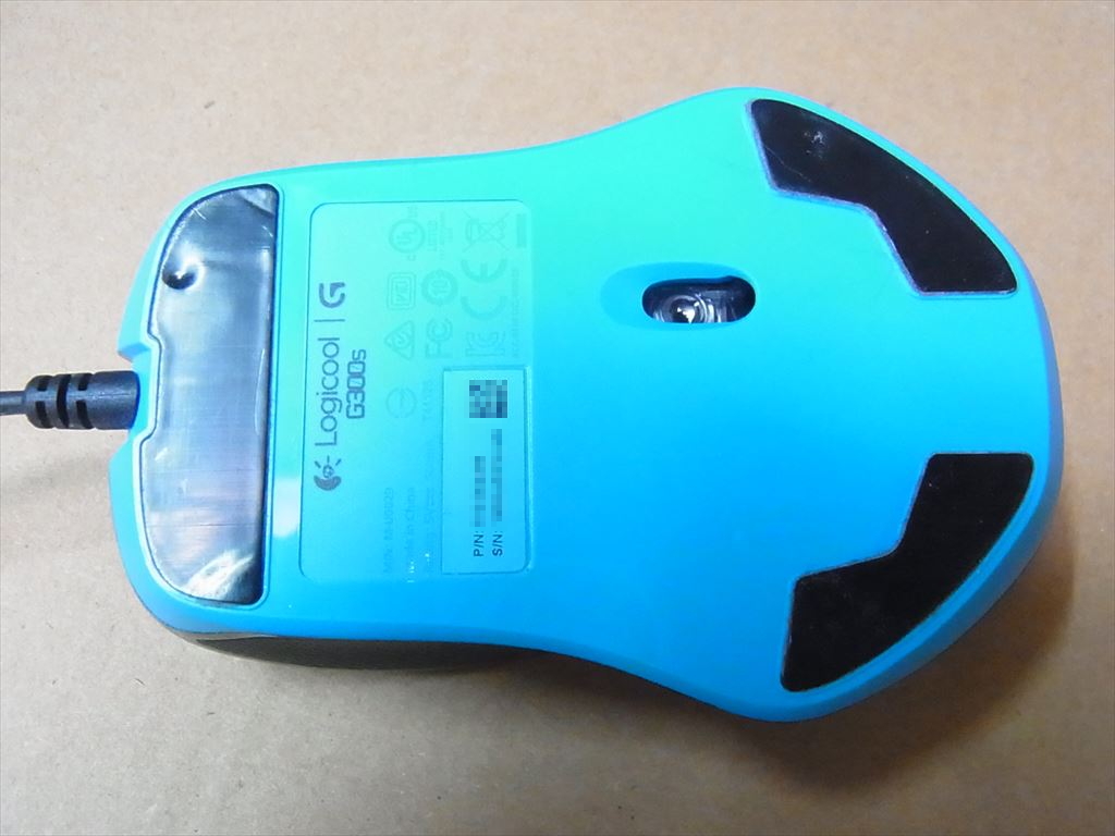 ロジクール G300sのマウスソールをトスベールに交換！ – A2-blog