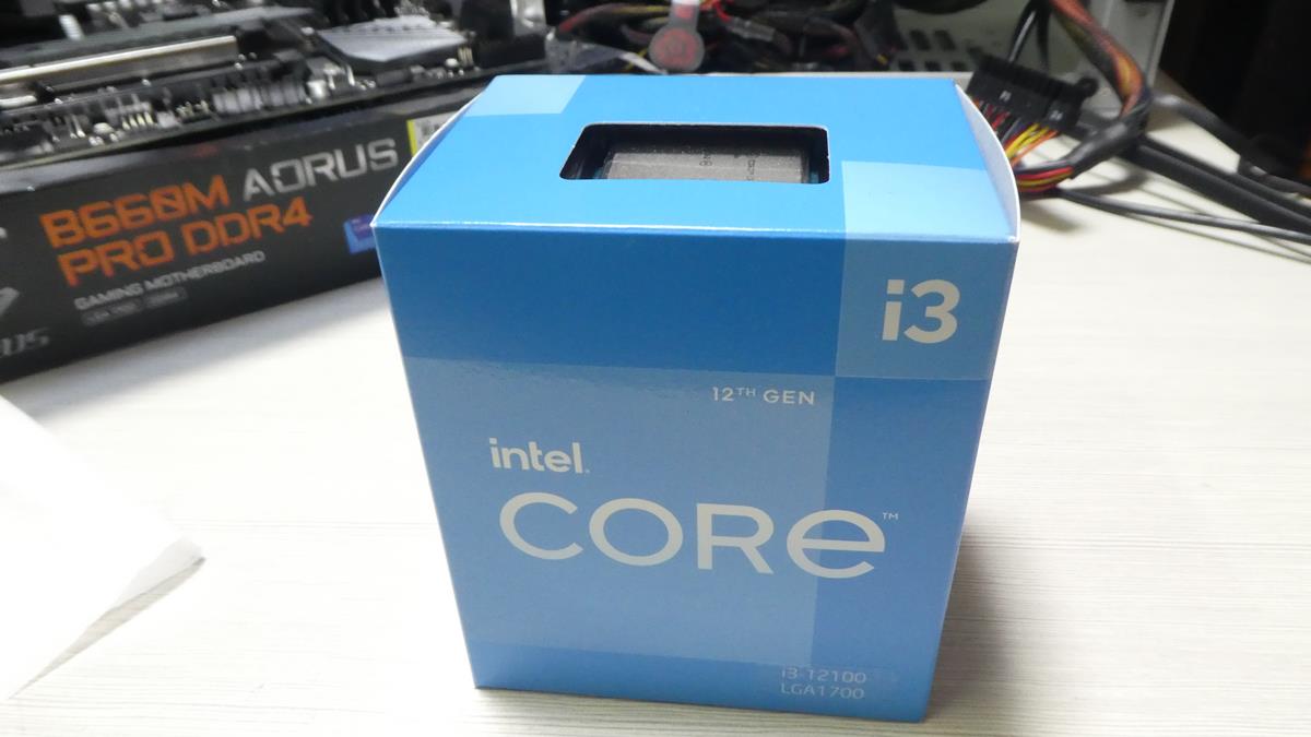 リビングPC 2nd-Season #2 CPU・メモリ・SSDの取付 Intel Core i3-12100 反りの確認 – A2-blog