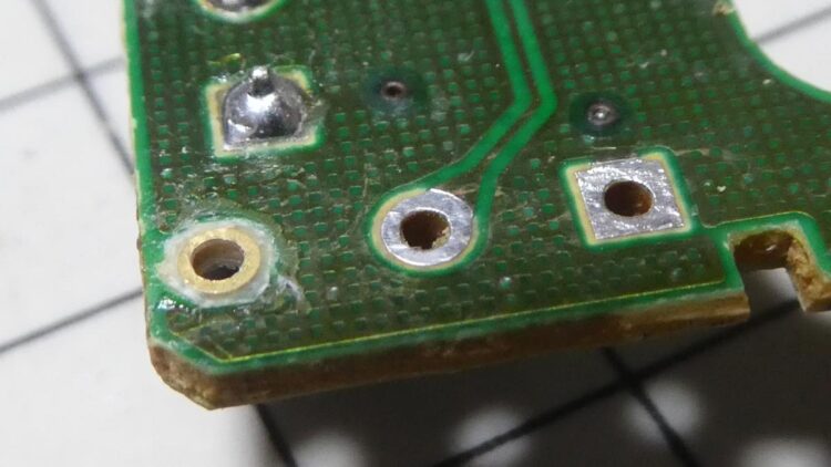 ランド剥がれをシール基板で修理する ICB-078 サンハヤト