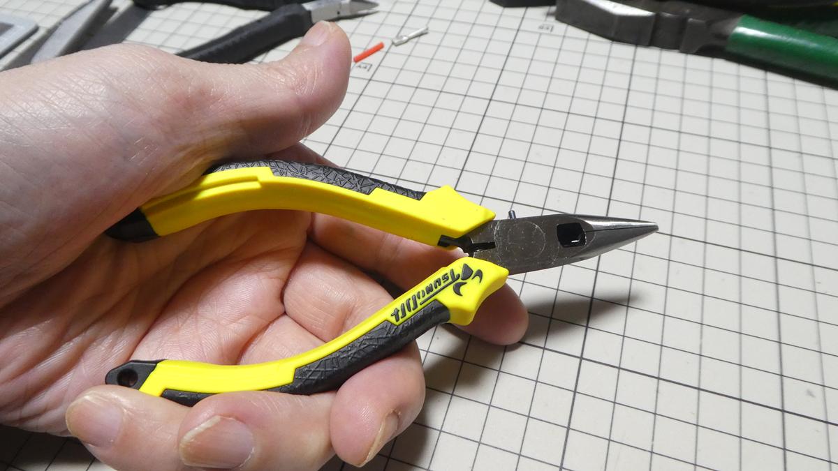 ツノダ 手のひらサイズの小さなラジオペンチ MR-115DG 購入レビュー