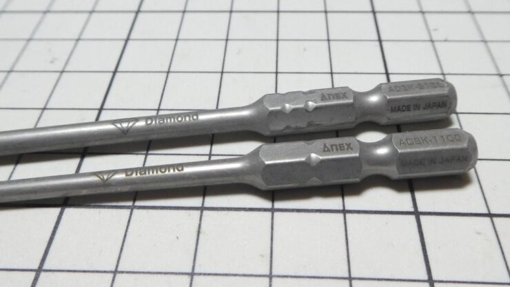 ダイヤモンドサイコウ(細硬)ビット購入レビュー ADSK-2150 ADSK-1100