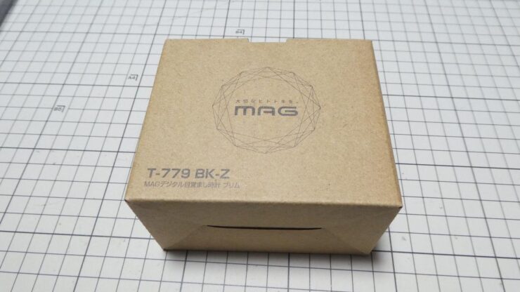 MAGデジタル目覚まし時計 T-779 BK-Z 購入レビュー