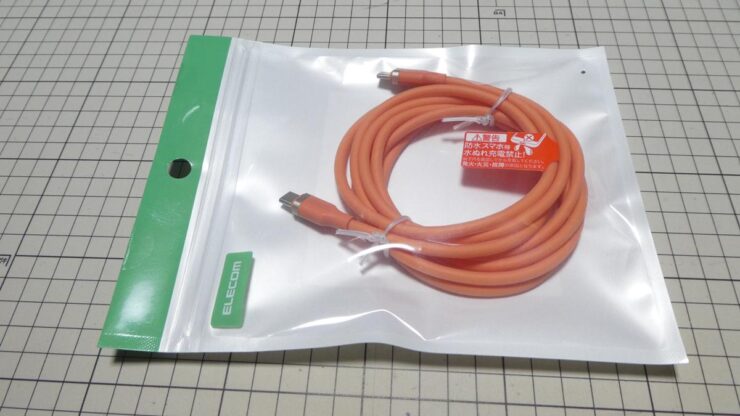 エレコム USB Type C 柔らかケーブル MPA-CCECSS20DR 購入レビュー