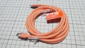 エレコム USB Type C 柔らかケーブル MPA-CCECSS20DR 購入レビュー