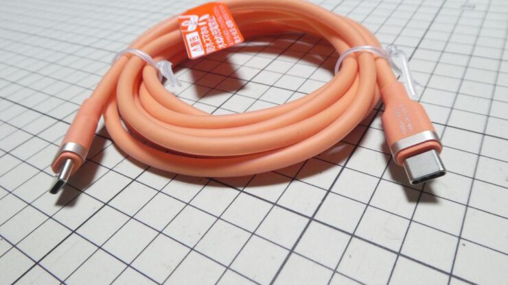 エレコム USB Type C 柔らかケーブル MPA-CCECSS20DR 購入レビュー