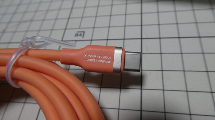 エレコム USB Type C 柔らかケーブル MPA-CCECSS20DR 購入レビュー