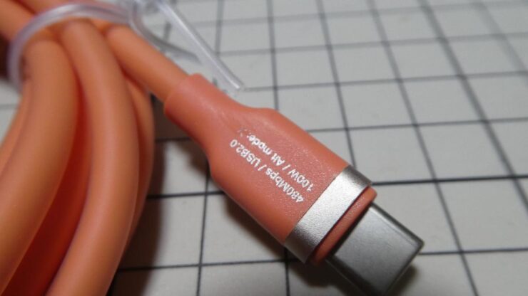 エレコム USB Type C 柔らかケーブル MPA-CCECSS20DR 購入レビュー
