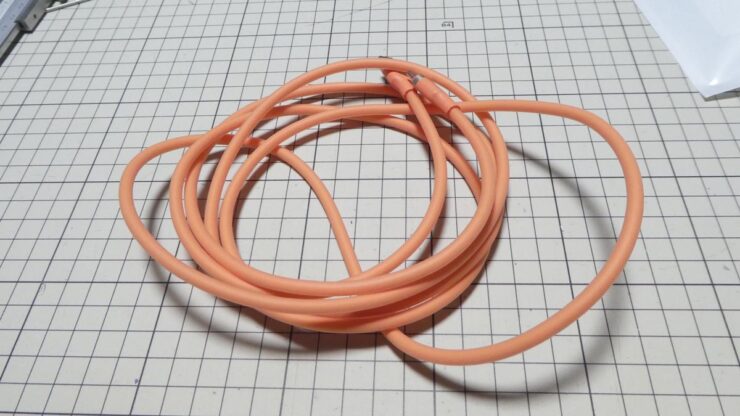 エレコム USB Type C 柔らかケーブル MPA-CCECSS20DR 購入レビュー