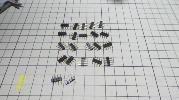中華製 RGB-LED用接続ピン 購入レビュー!CBL005