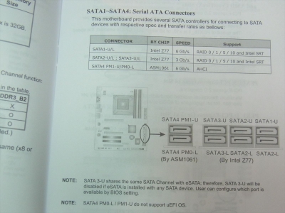 ASATA SSD Premier SP550 240GB 発熱 ASP550SS3-240GM-C ASP550SS-240GM Micron NW784 Silicon Motion SMI SM2256K012 BIOSTAR TZ77XE4 SATA