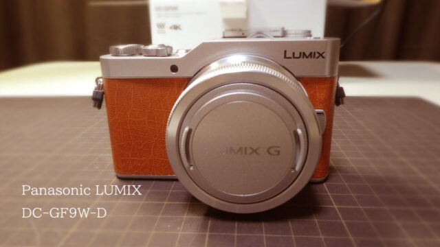 Lumix GF9 + 標準レンズ　フード付き