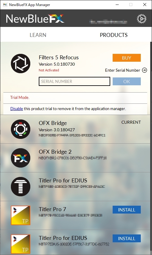 【EDIUS】期間限定「NewBlue Filters 5 Refocus 無償配布版」を利用してみた！