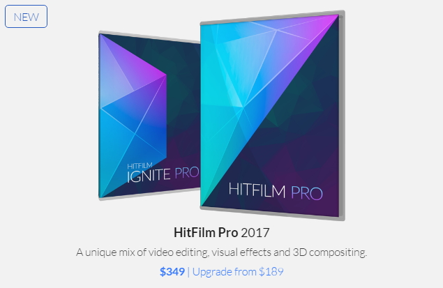 HitFilm Pro 2017 導入